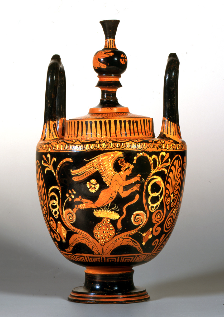 Vase im griechischen Stil, historischer Gegenstand, antike